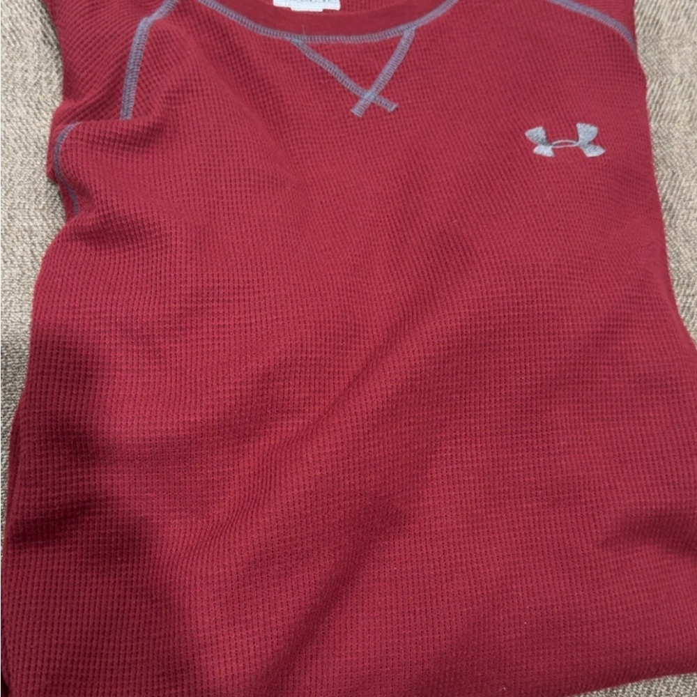 Under Armour Maroon Thermal Top